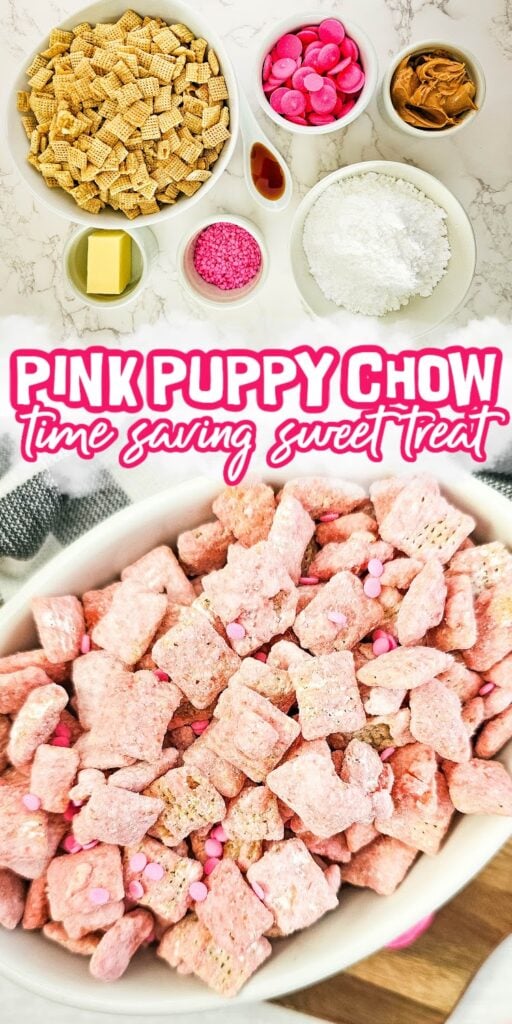 pink puppy chow