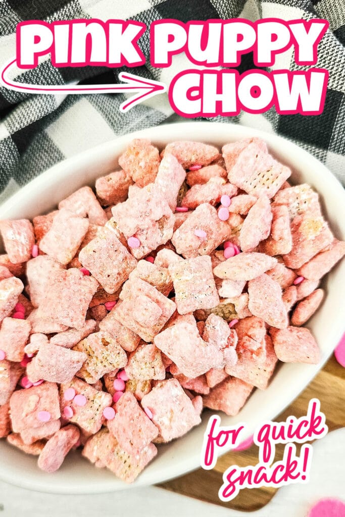 pink puppy chow