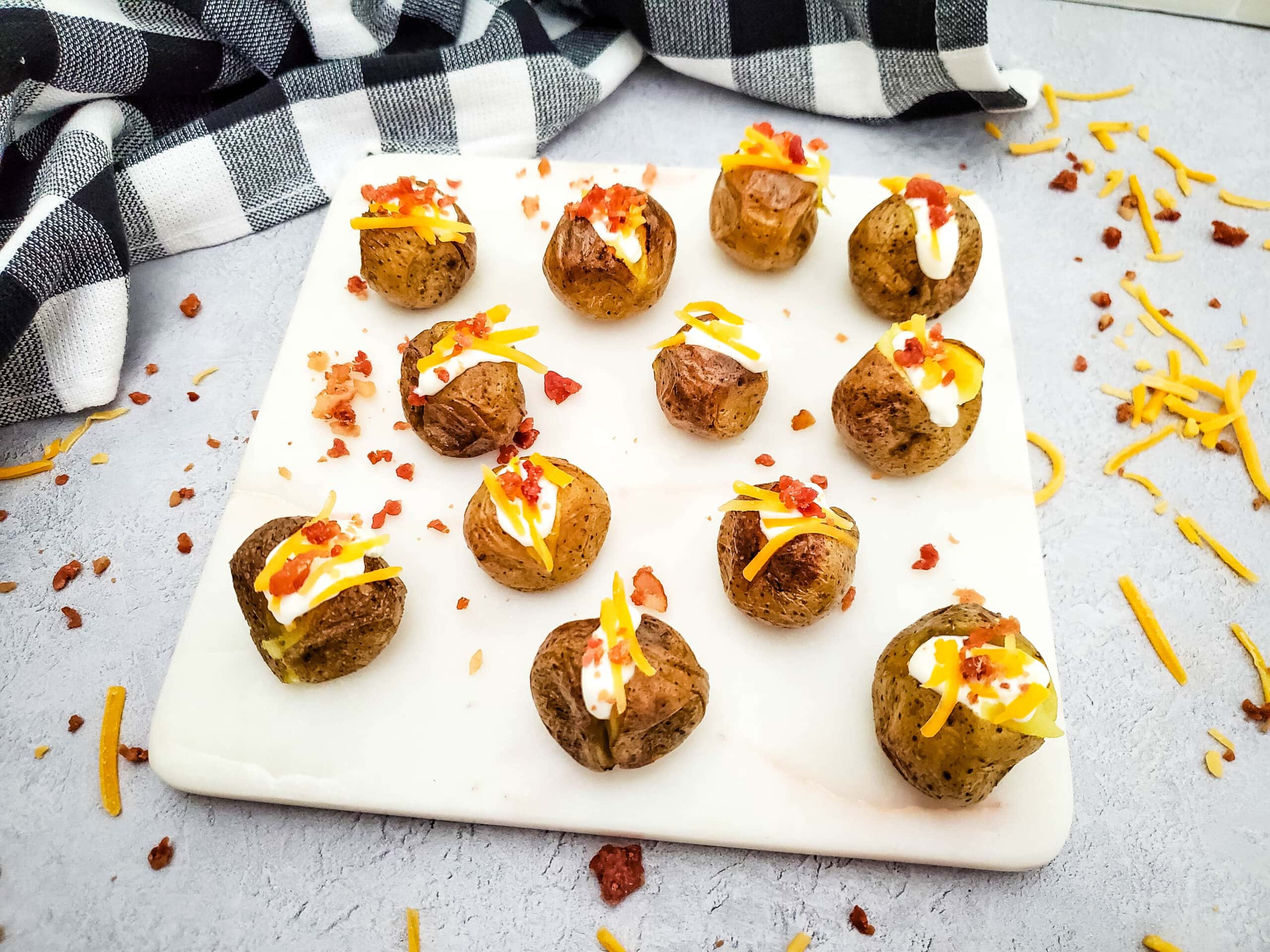 Party-Perfect Loaded Mini Baked Potato Bites