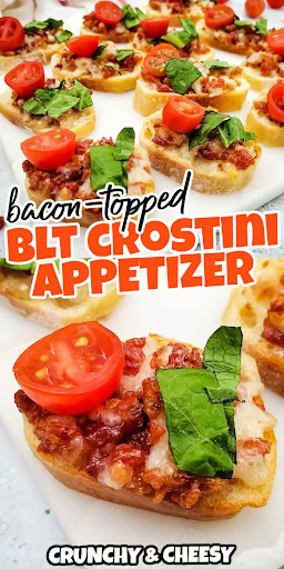 BLT Crostini Appetizer