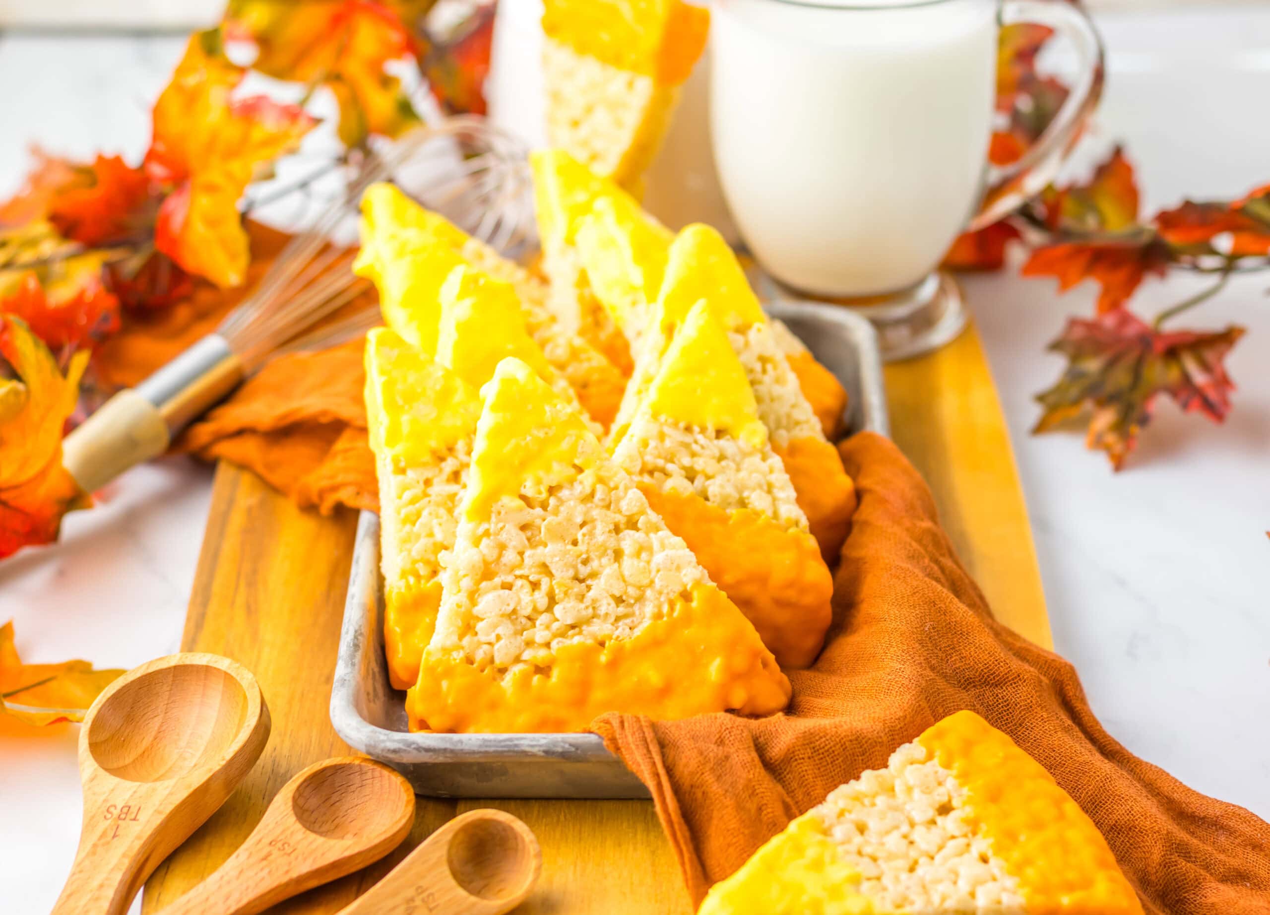 Candy Corn Rice Krispies: A Sweet Surprise for Fall