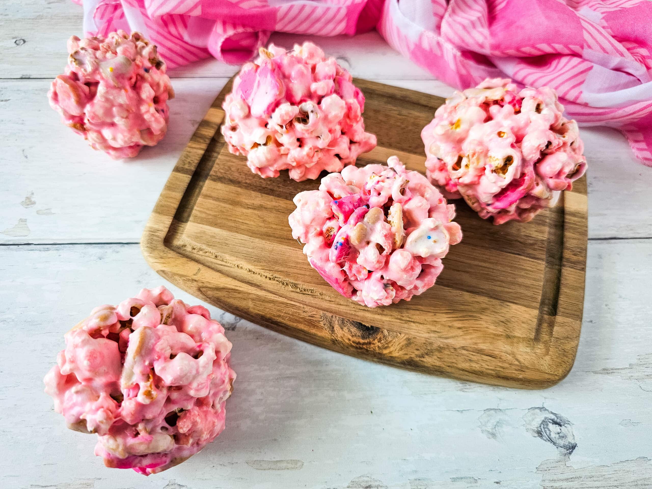 Circus Animal Cookie Popcorn Balls