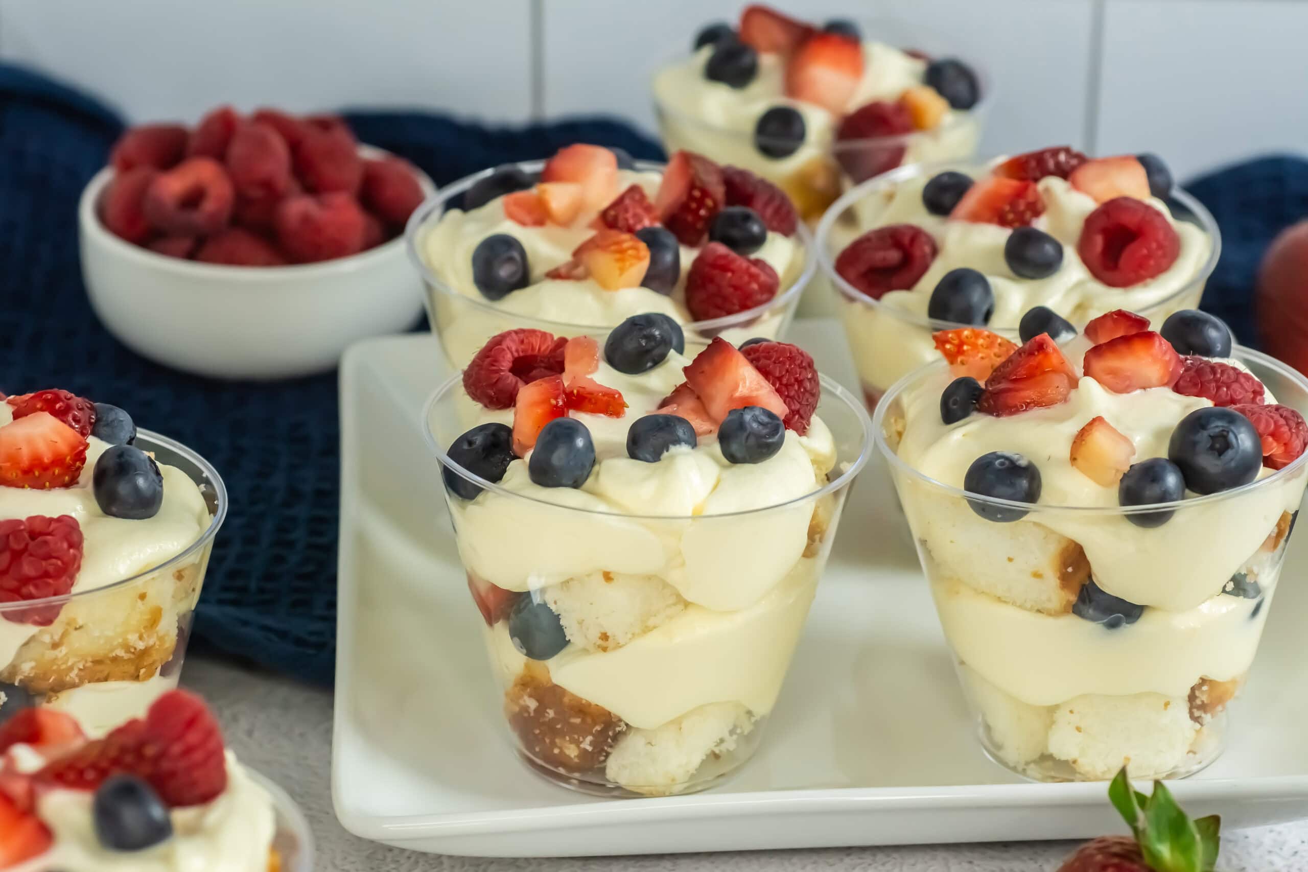 Red, White & Blue Trifles