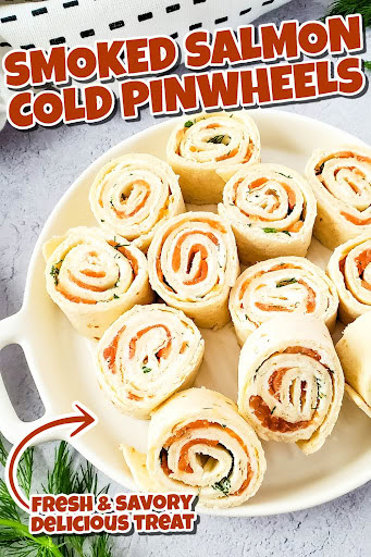 smoked salmon pinwheels