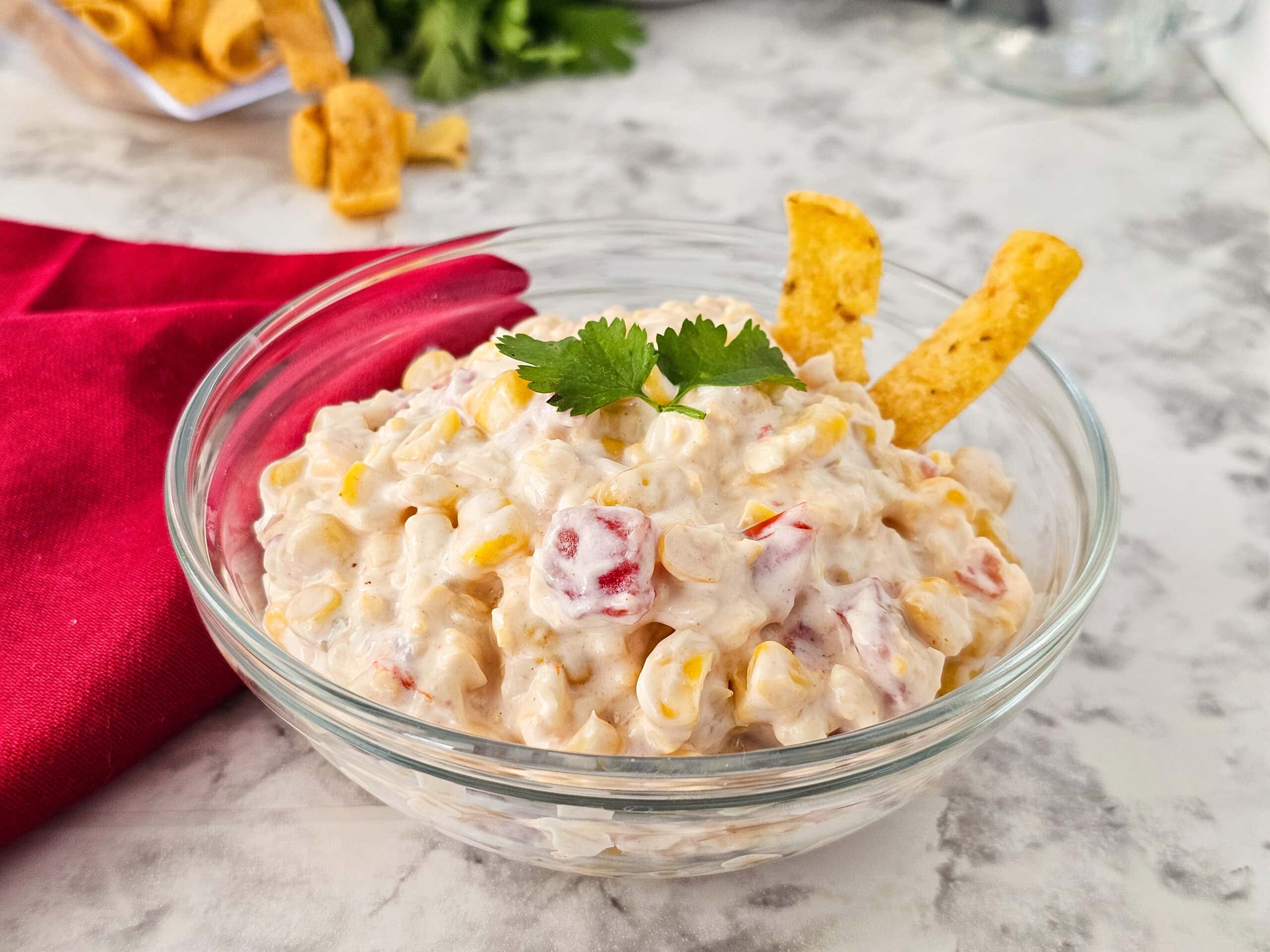 Quick and Tasty Fiesta Corn Dip