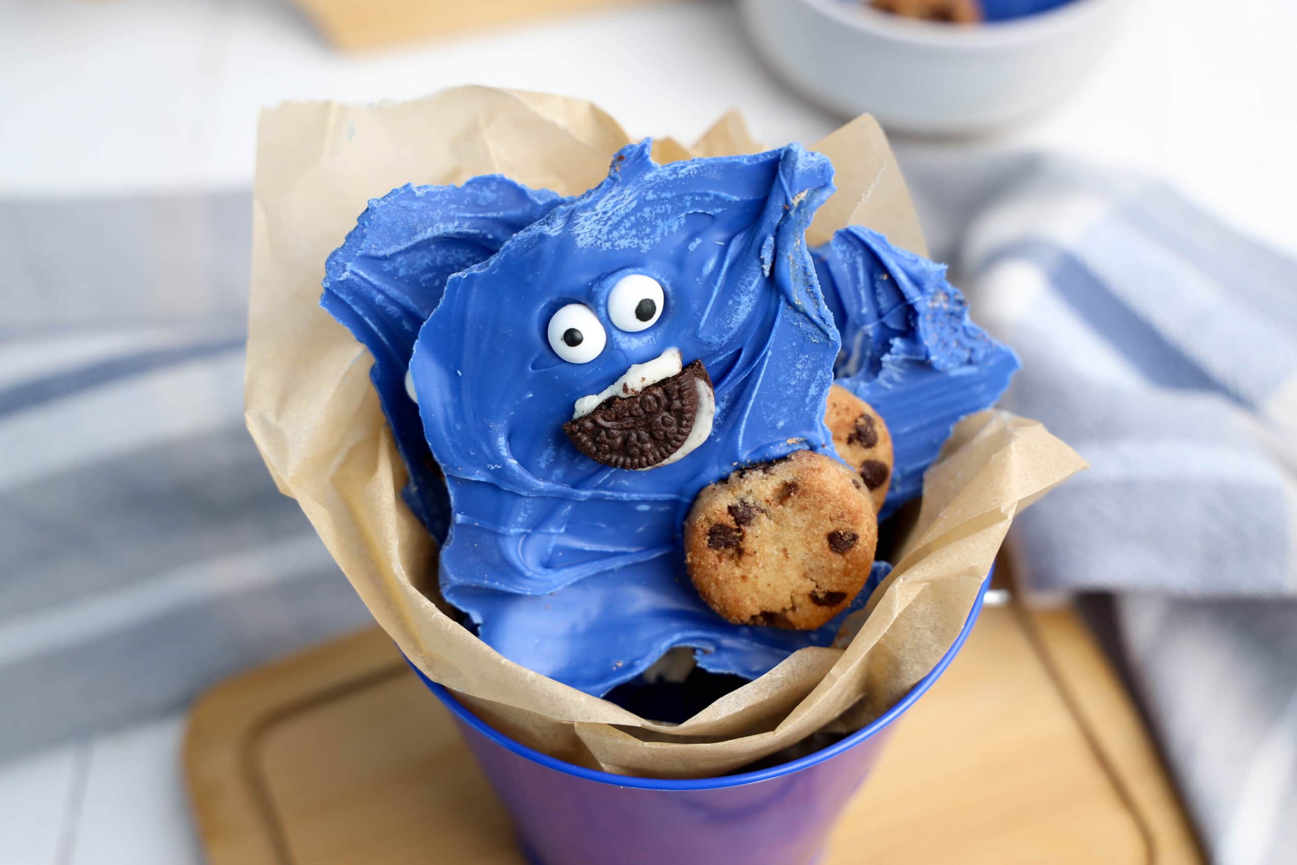 Sweet and Playful Cookie Monster Bark