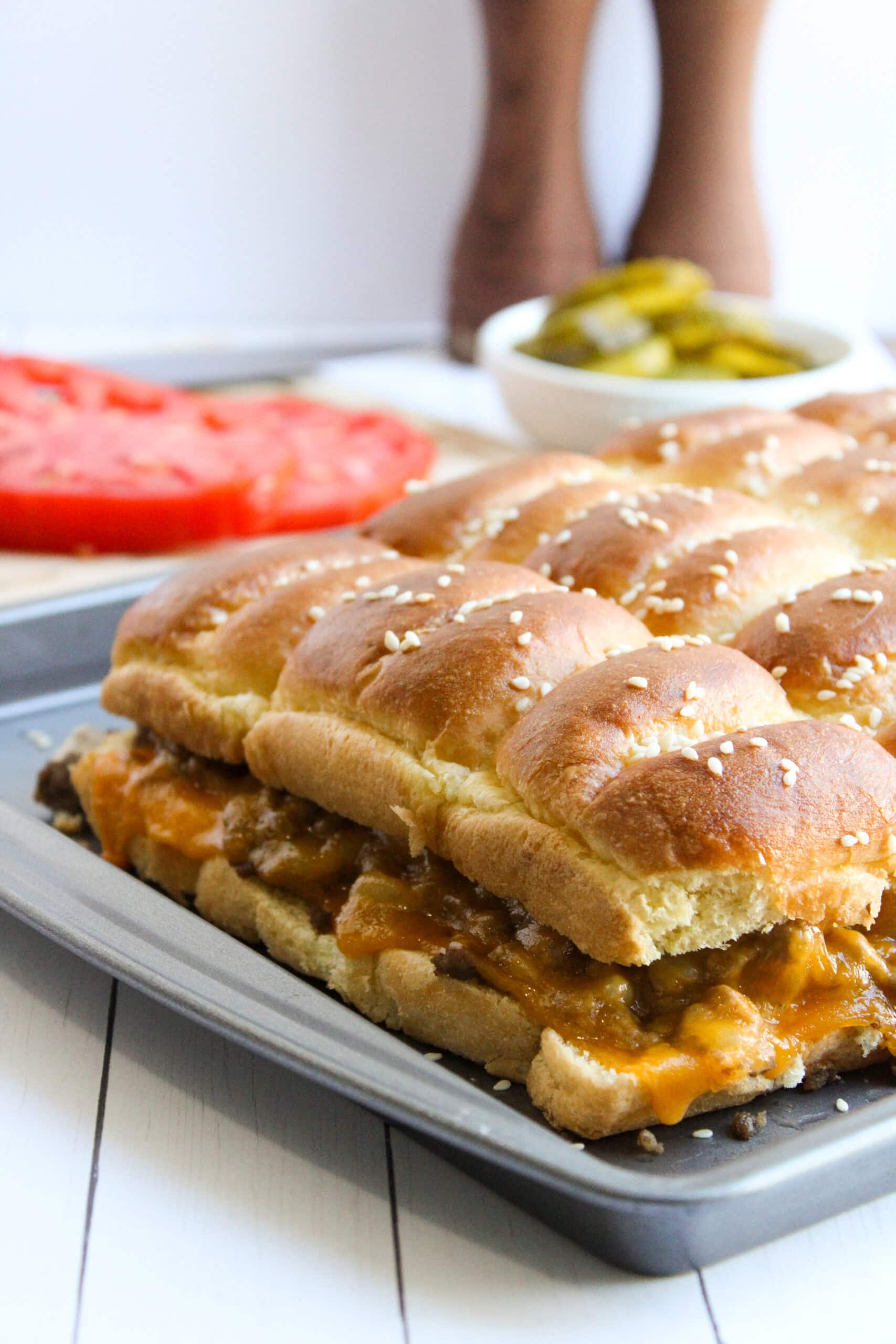 Classic, Juicy, and Oh-So-Appetizing: Cheeseburger Sliders