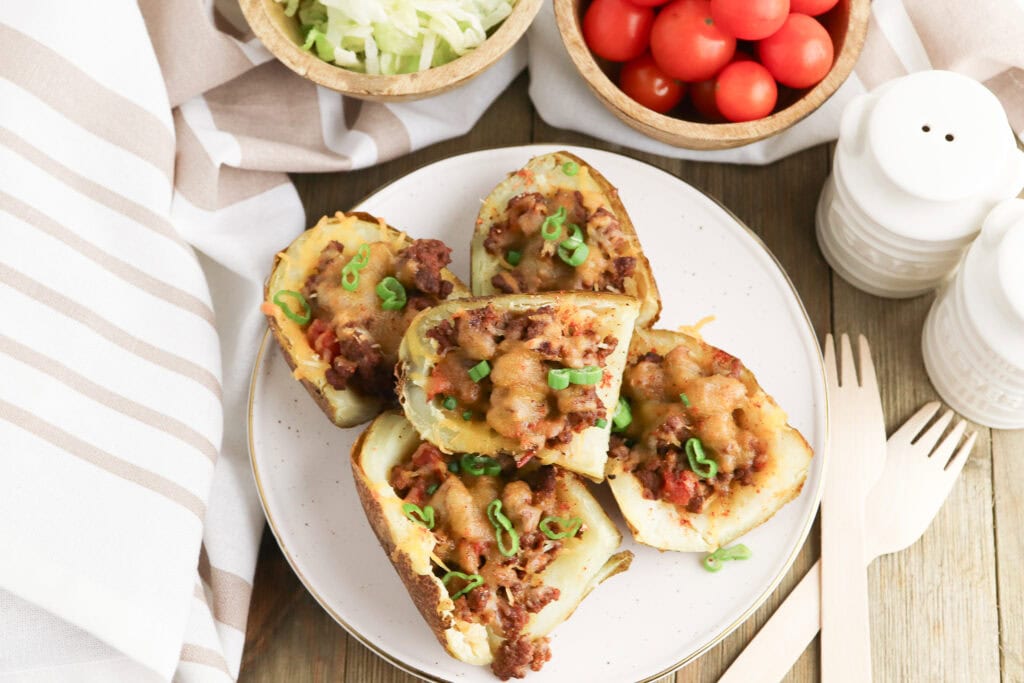 Potato Skin Tacos