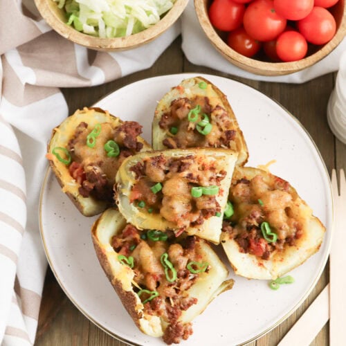 Potato Skin Tacos