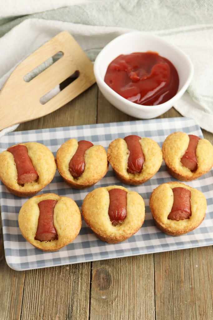 Corndog Mini Muffins