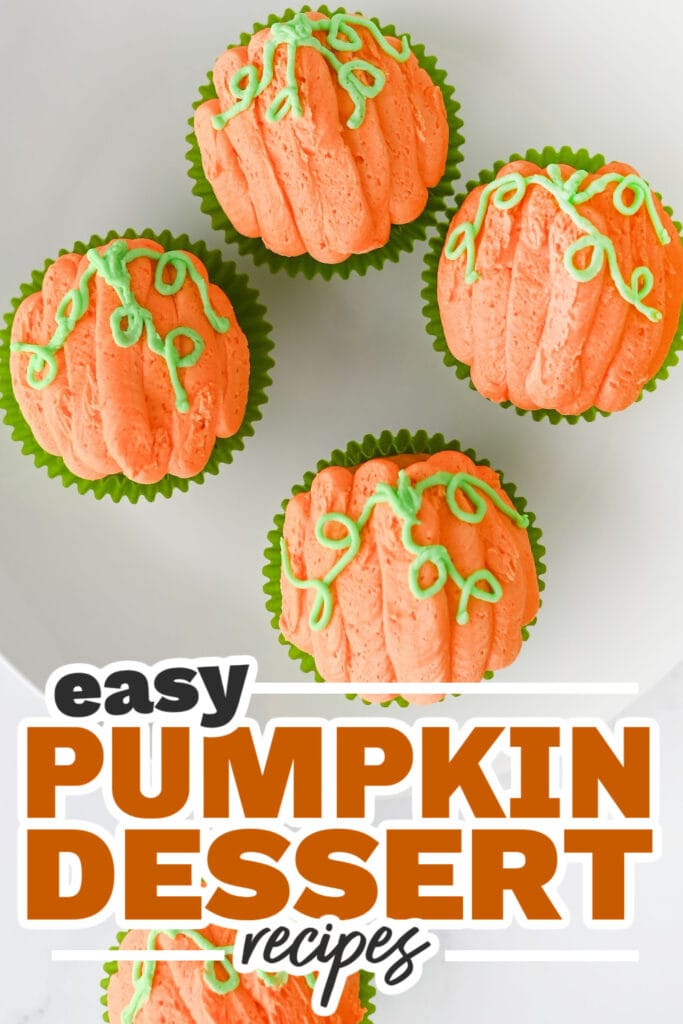 Pumpkin Dessert Recipes-Pumpkin Cupcakes