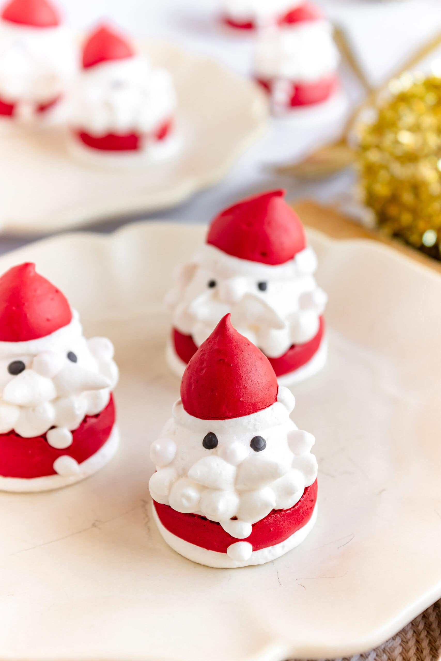 Light, Sweet, and Full of Cheer! Santa Claus Meringue Cookies