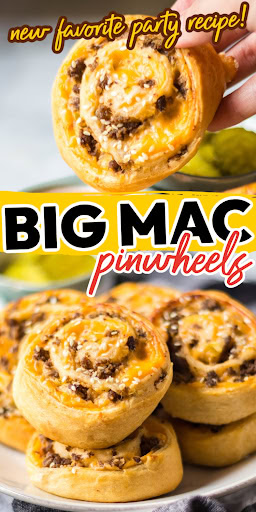 big mac pinwheels