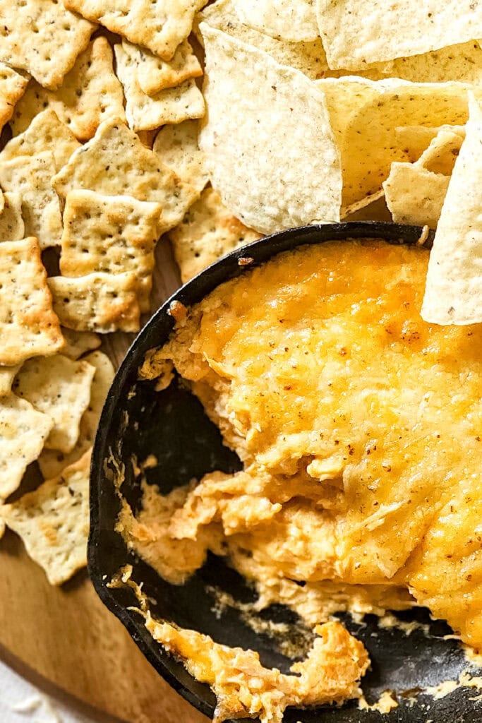 buffalo chicken dip - game day finger food