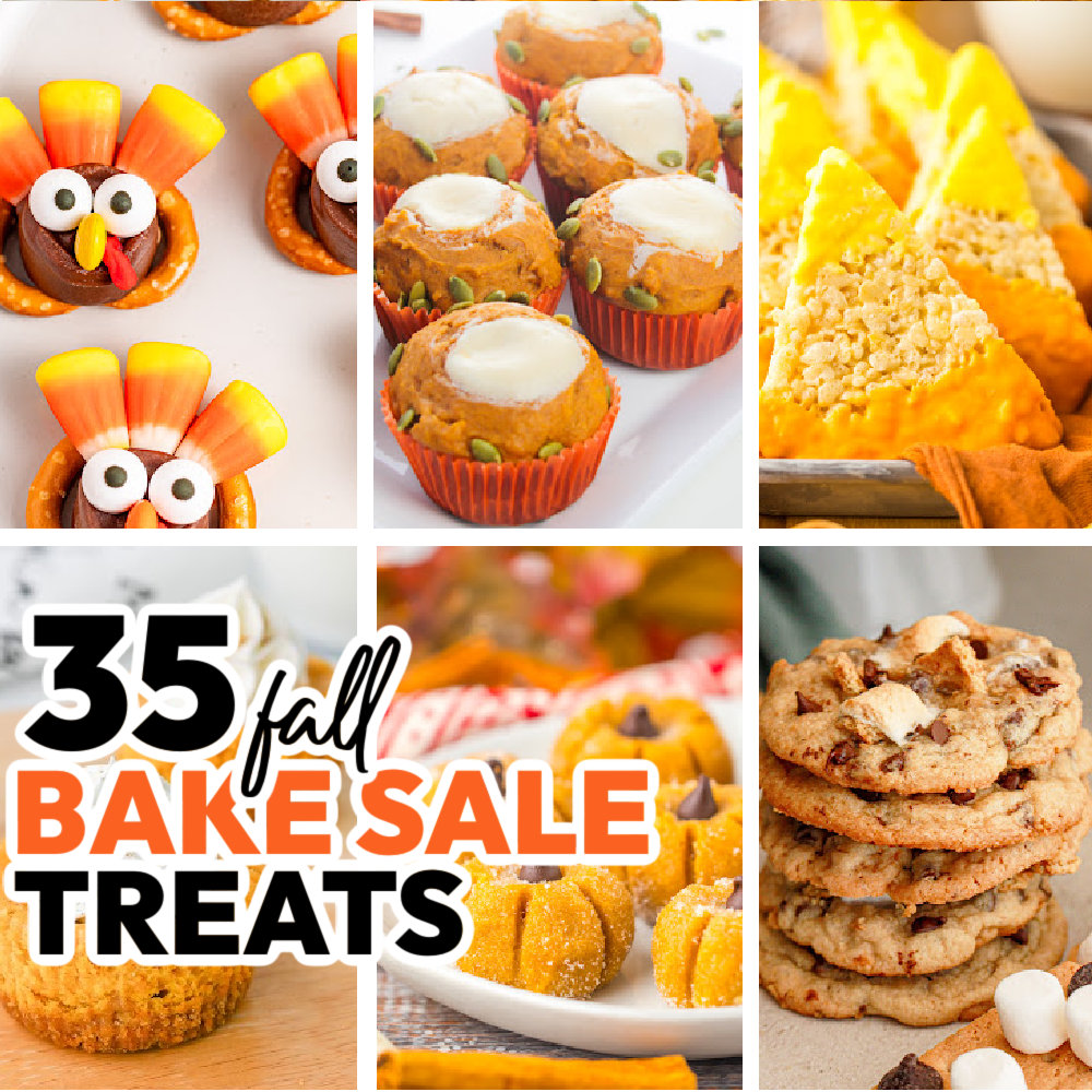 Fall Bake Sale Treats