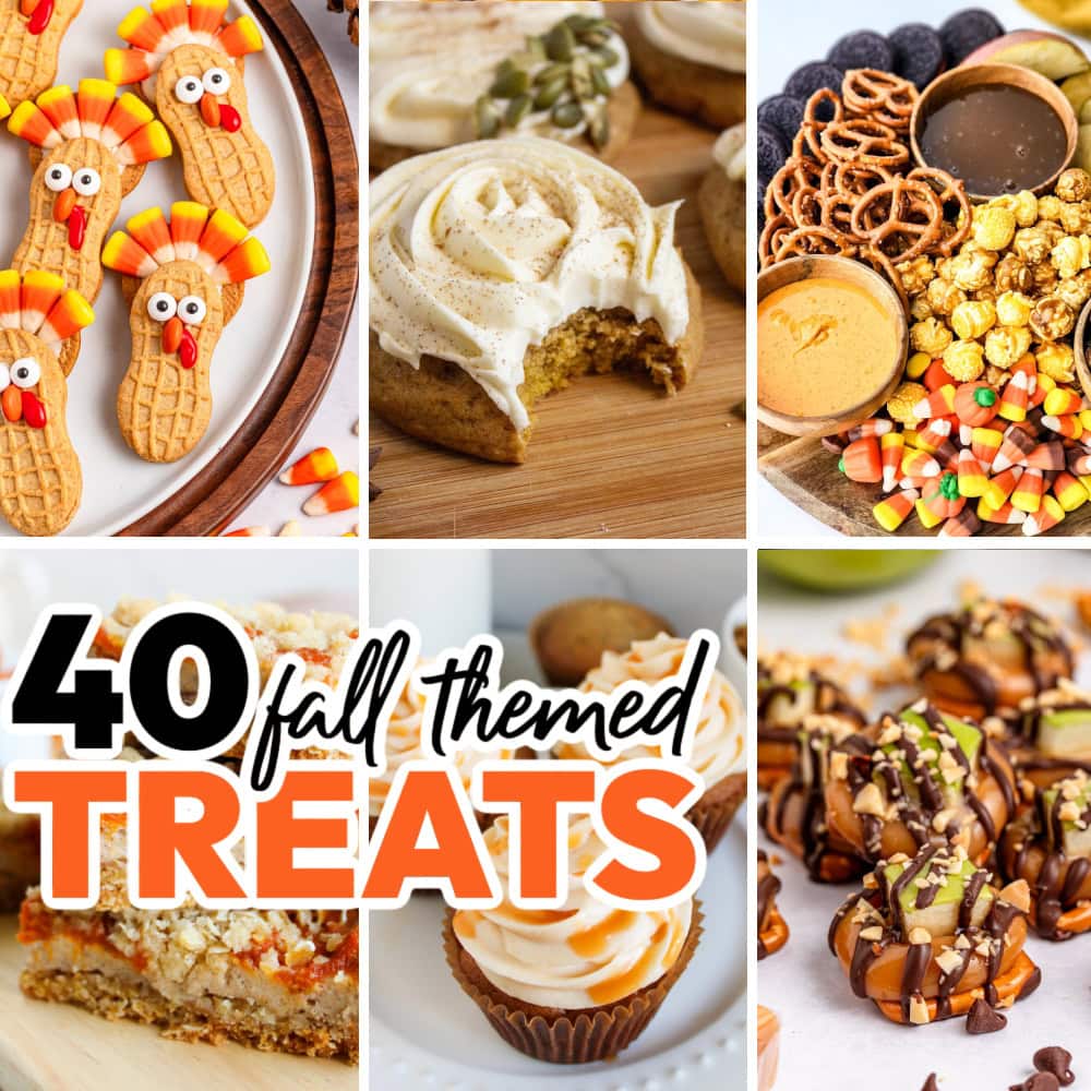 40+ Fantastic Fall Treats and Desserts