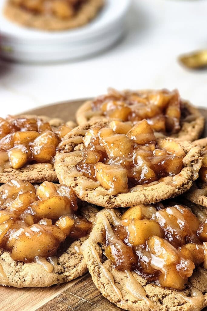 fall treats - apple pie cookies