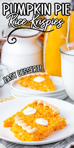 pumpkin pie rice krispies