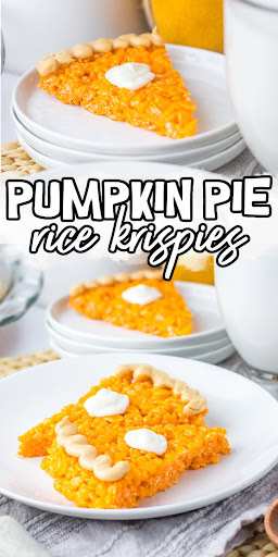 pumpkin pie rice krispies