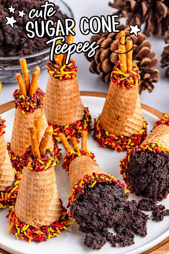 teepee sugar cones