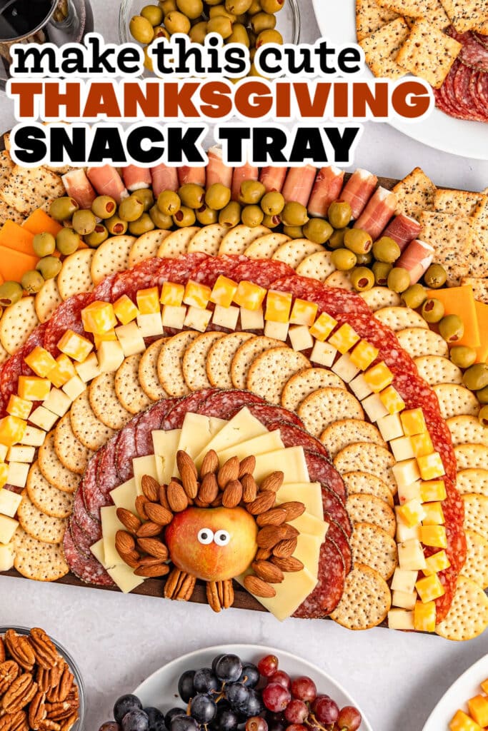 turkey snack board