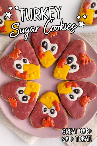 turkey sugar cookies