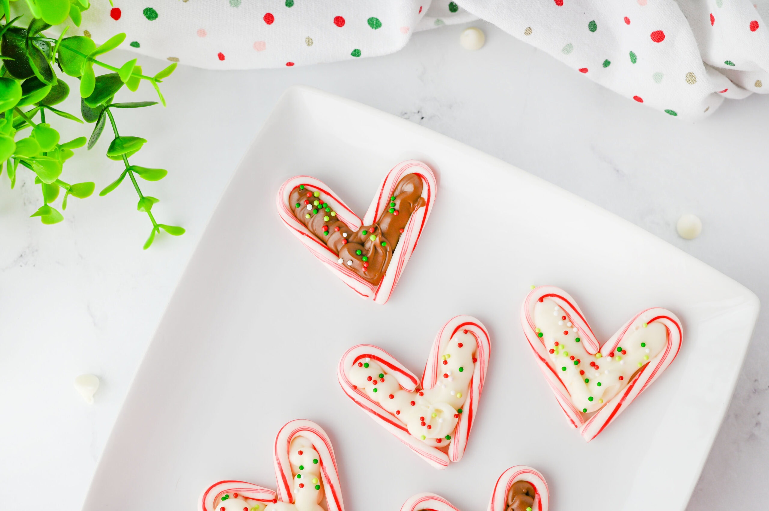 Sweeten the Season with Candy Cane Hearts