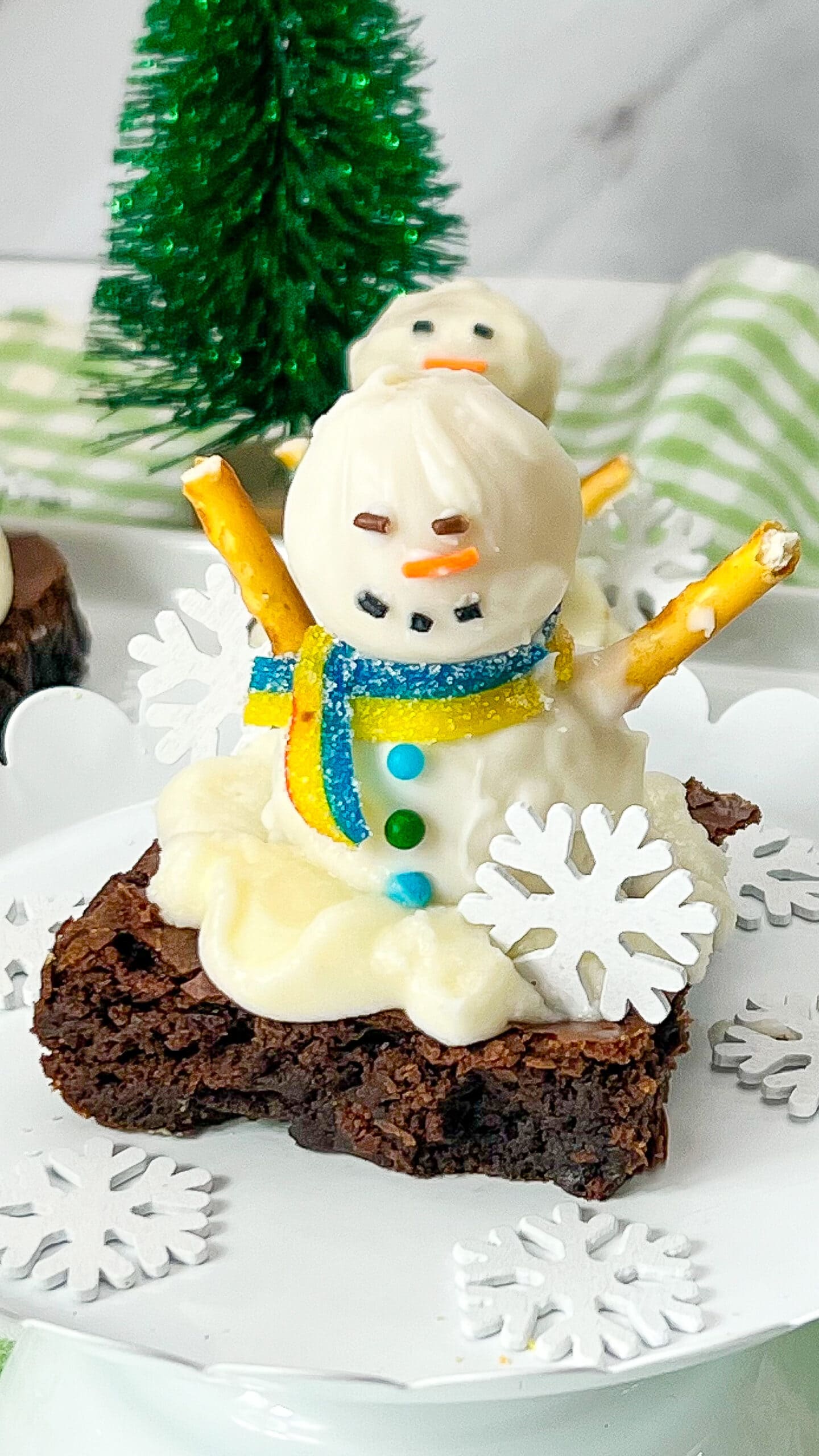 Snowman Truffles on Fudge Bliss