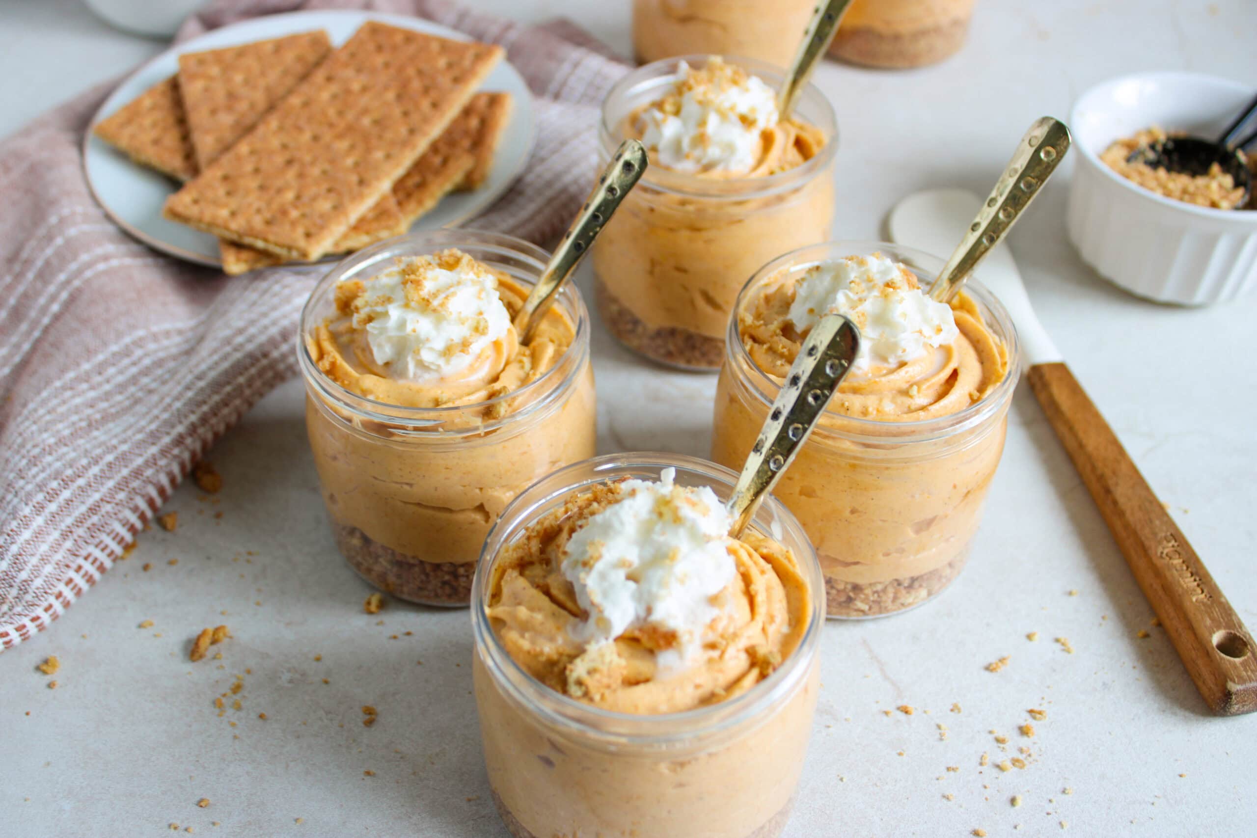 No-Bake, No-Fuss Pumpkin Cheesecake Cups