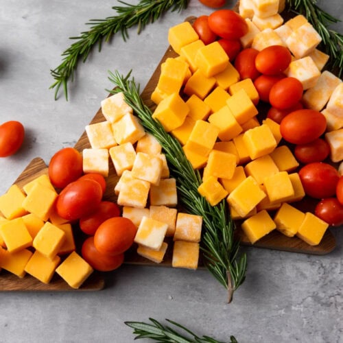 Christmas Tree Cheese Platter