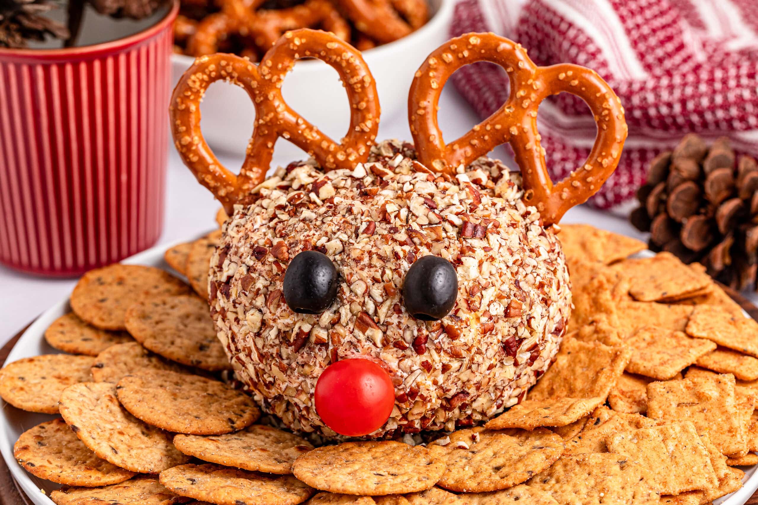 Spread the Fun with This Reindeer Cheese Ball