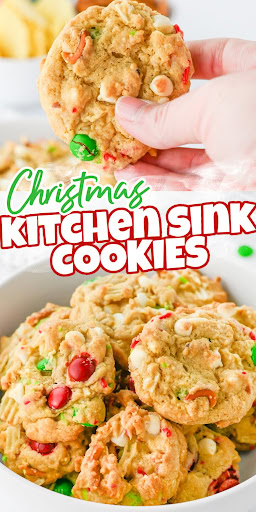 christmas kitchen sink cookies