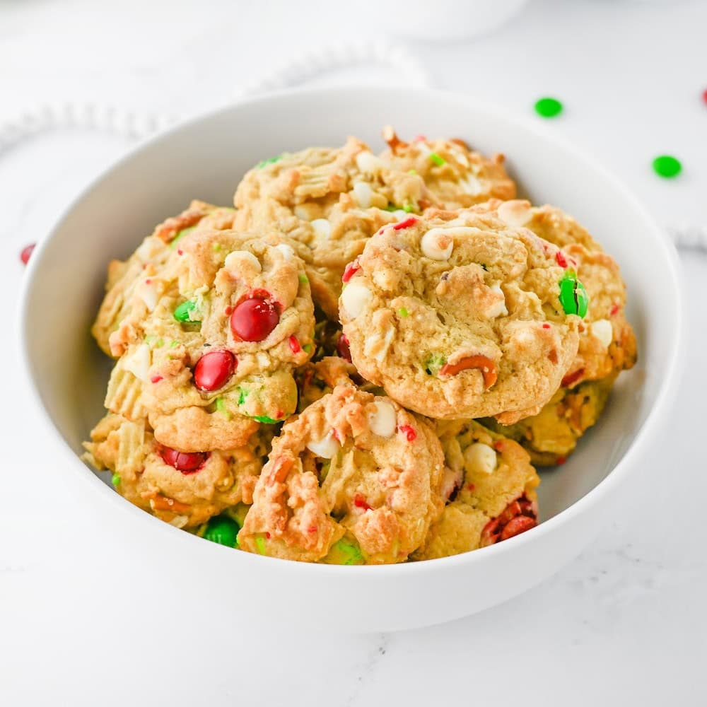 The Best Christmas Kitchen Sink Cookies