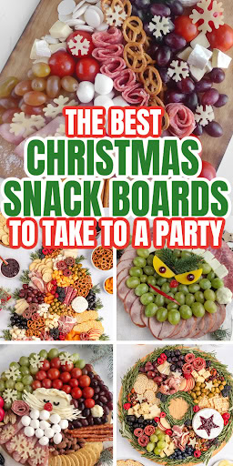 christmas snack boards to take to a party