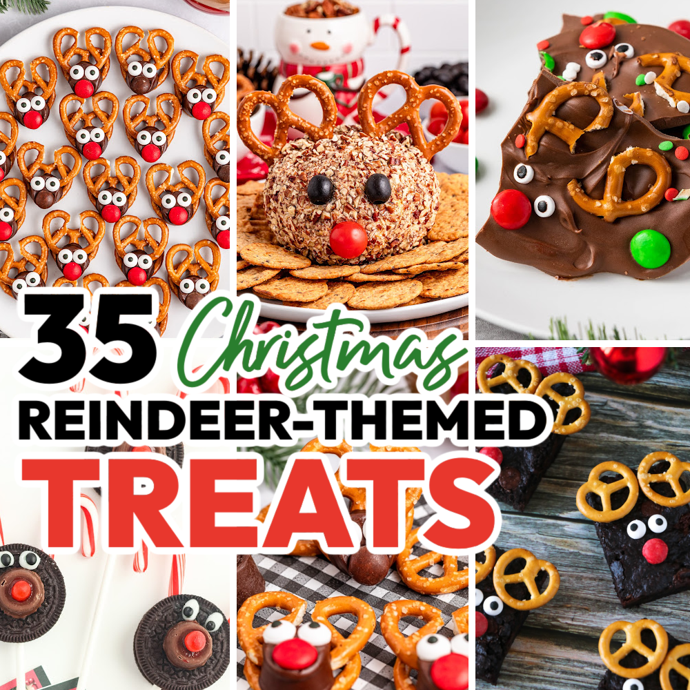 35 Reindeer Treats for a Merry Christmas