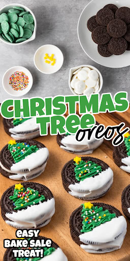 christmas tree oreos