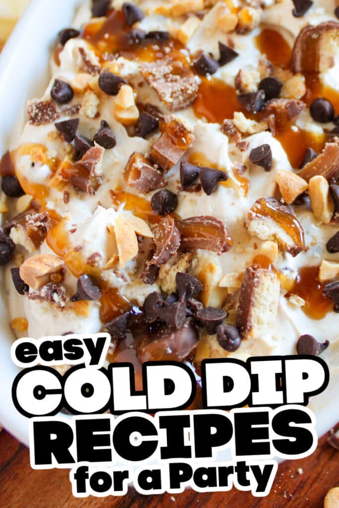 cold dips - Caramel Twix Apple Dip