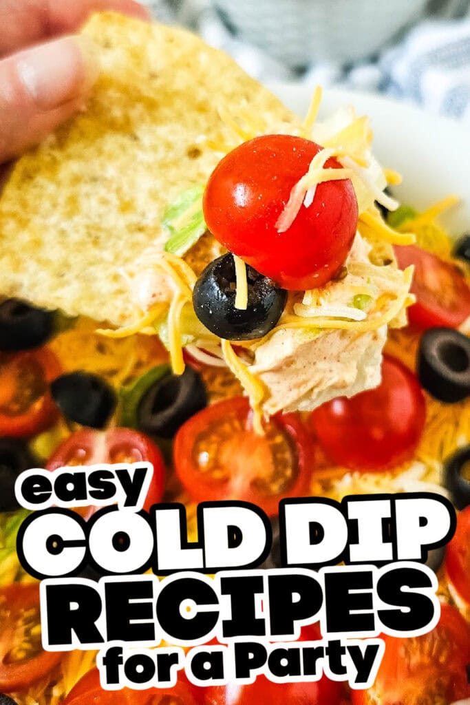 cold dips - Classic Taco Dip