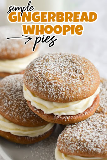 gingerbread whoopie pies