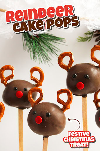 reindeer cake pops