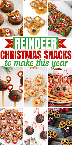 reindeer themed food