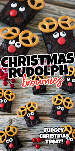 rudolph brownies