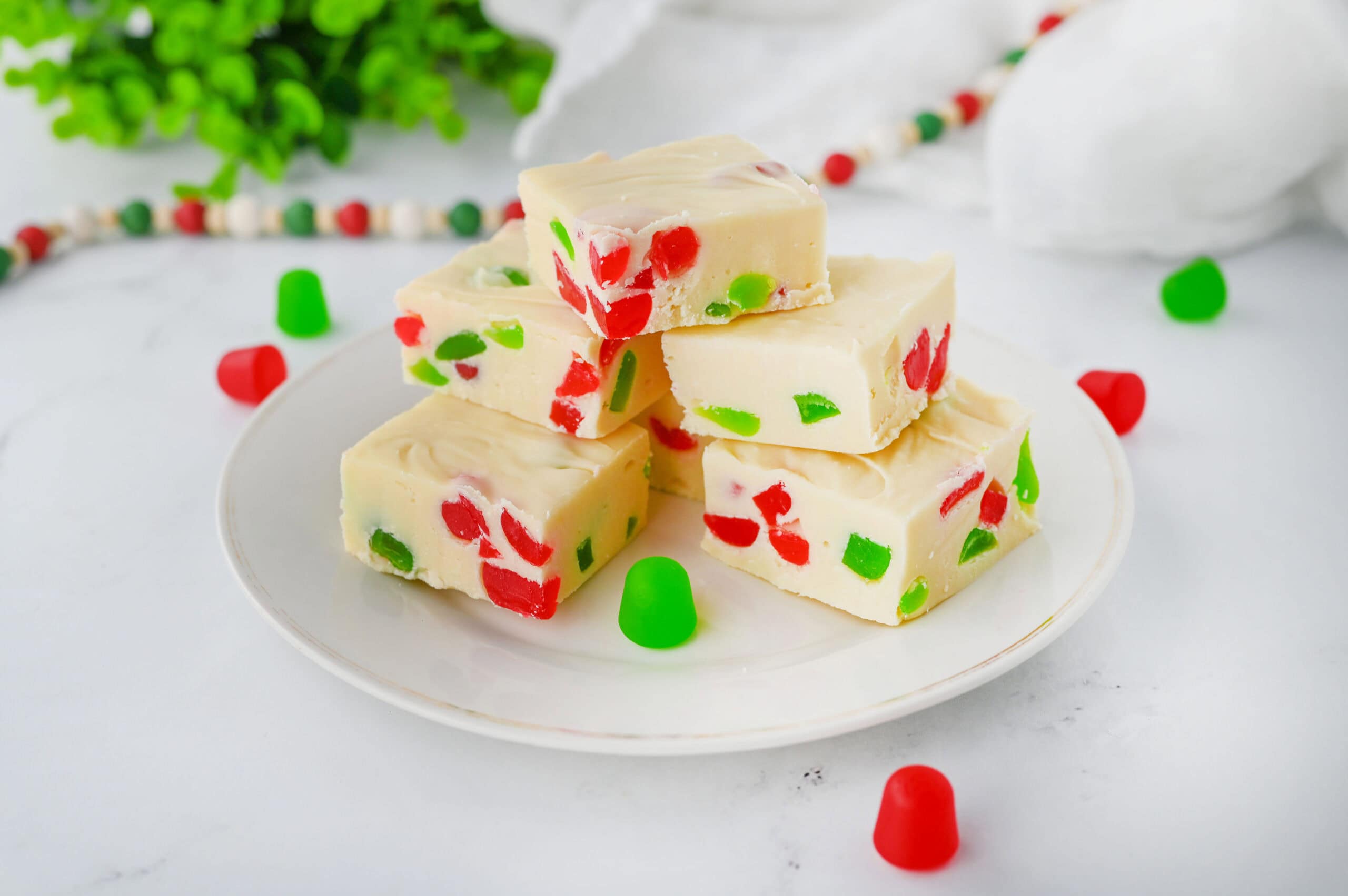 Colorful Gum Drop Fudge