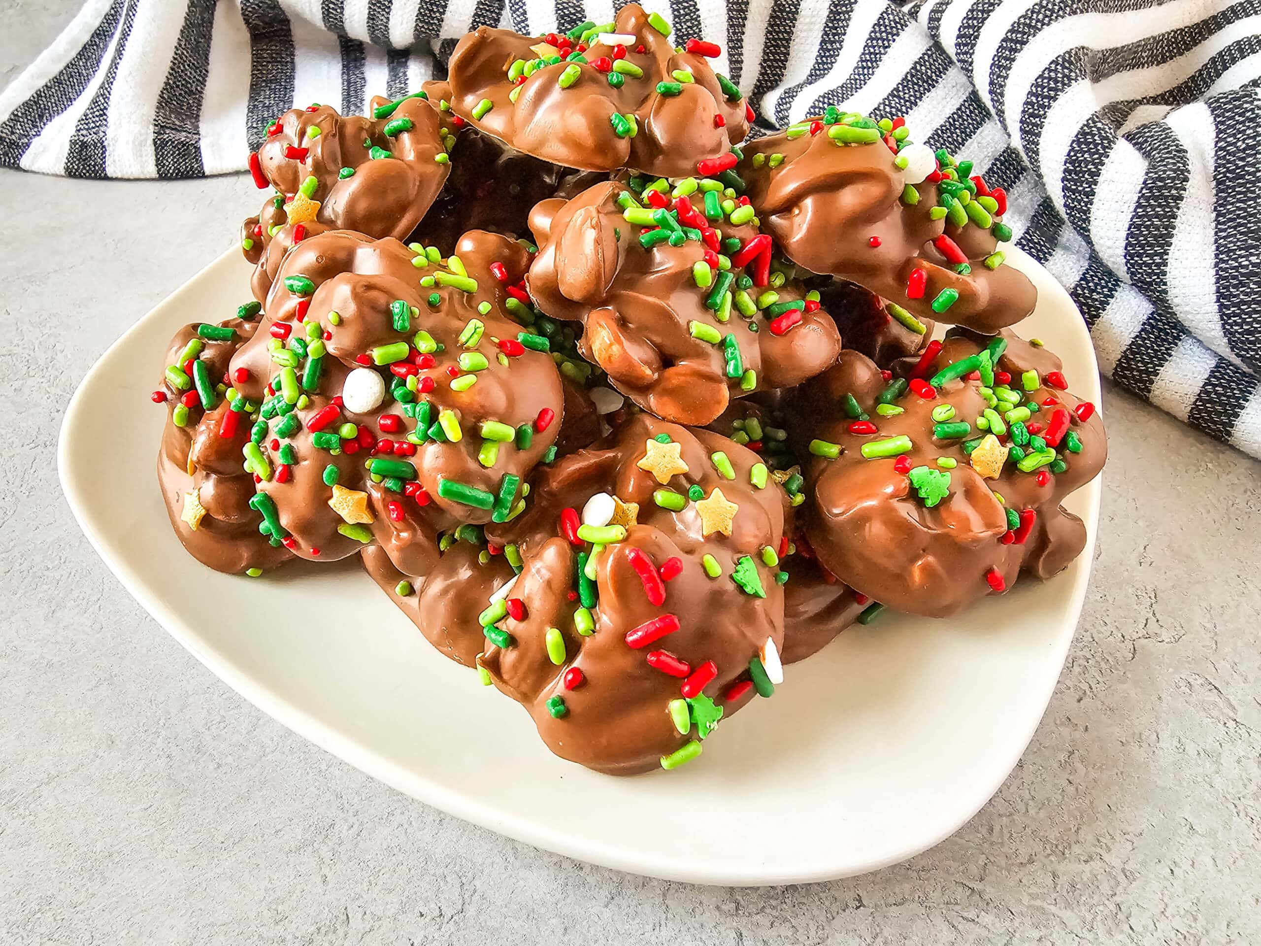 No-Bake, No-Fuss Christmas Crockpot Candy