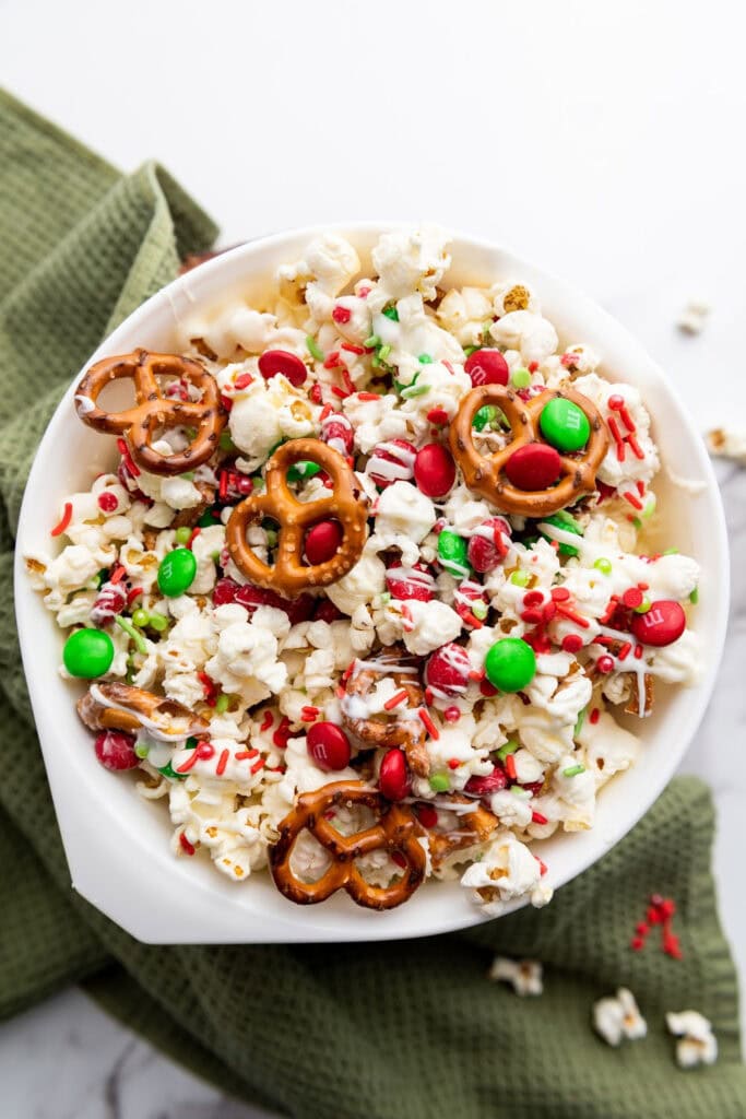 Christmas Popcorn - Kids Christmas Treats