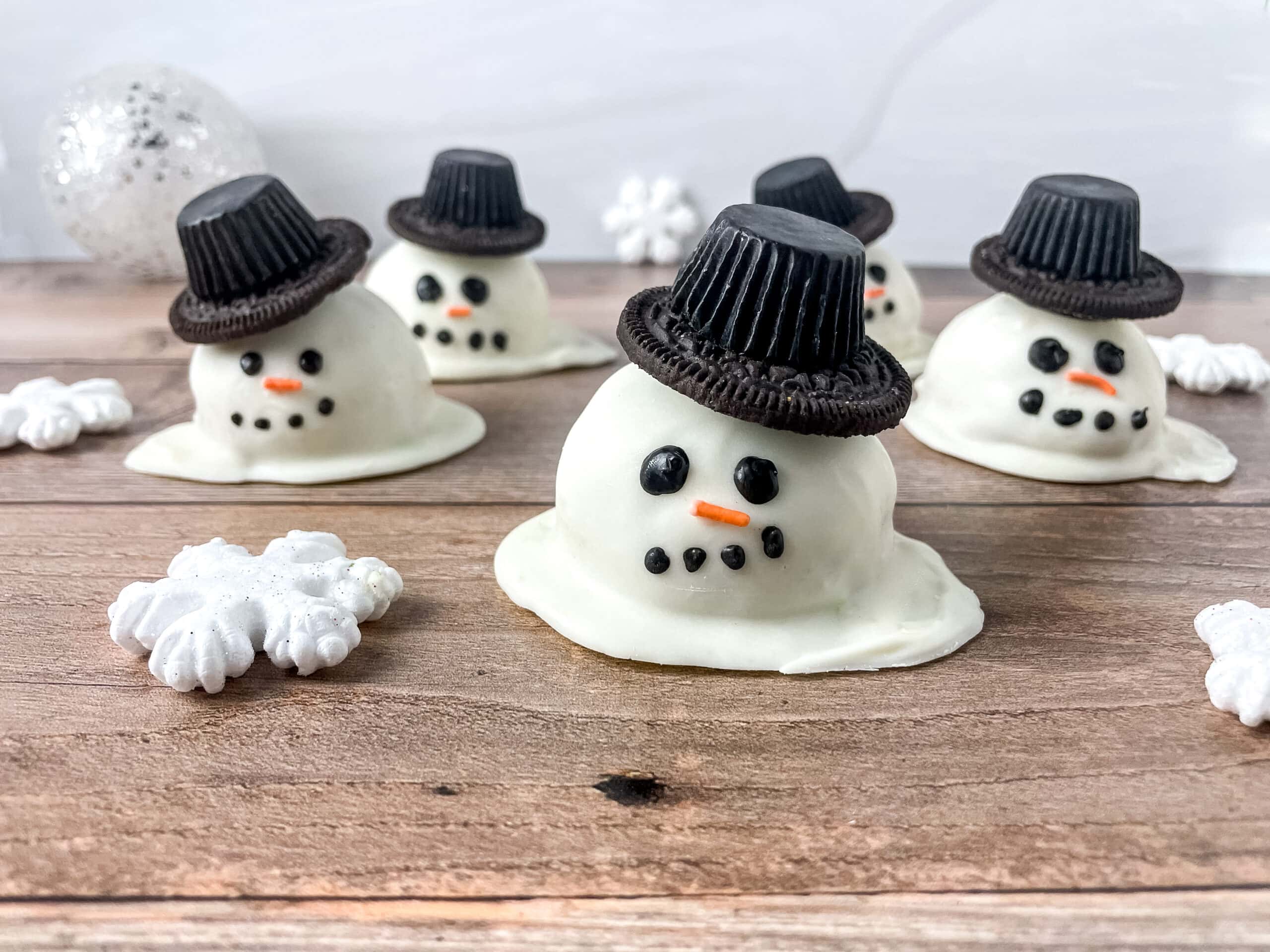 Cookie Dough Snowman Truffles: A Sweet Winter Delight