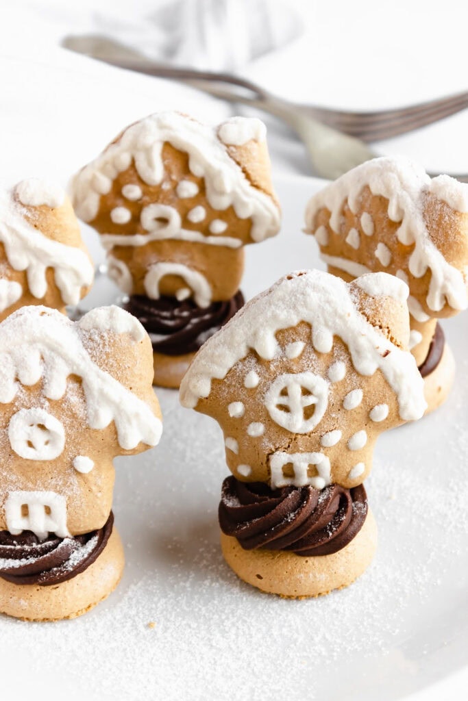 Ginger bread macaroons - Kids Christmas Treats