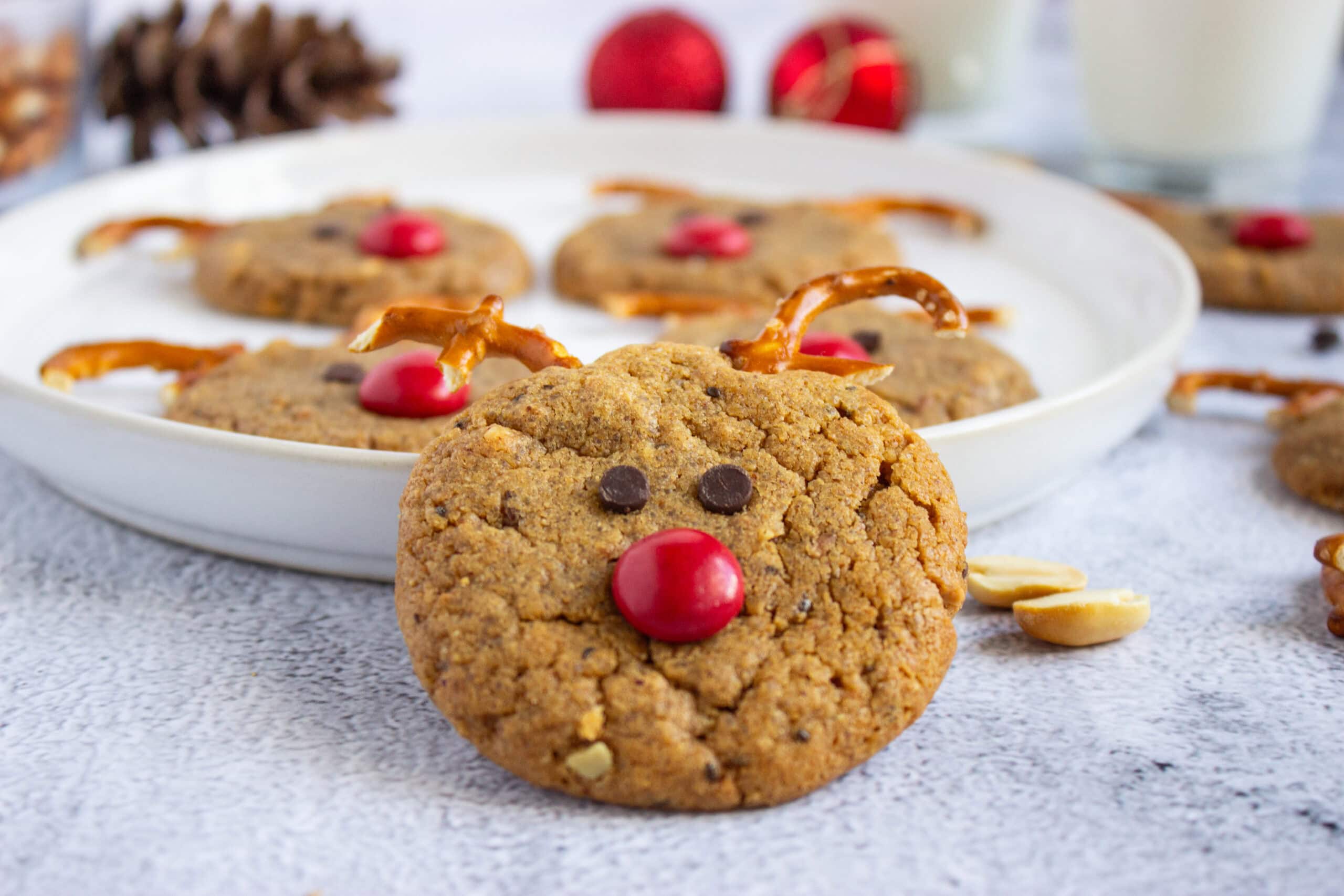 Holiday Reindeer Cookies to Bring Cheer