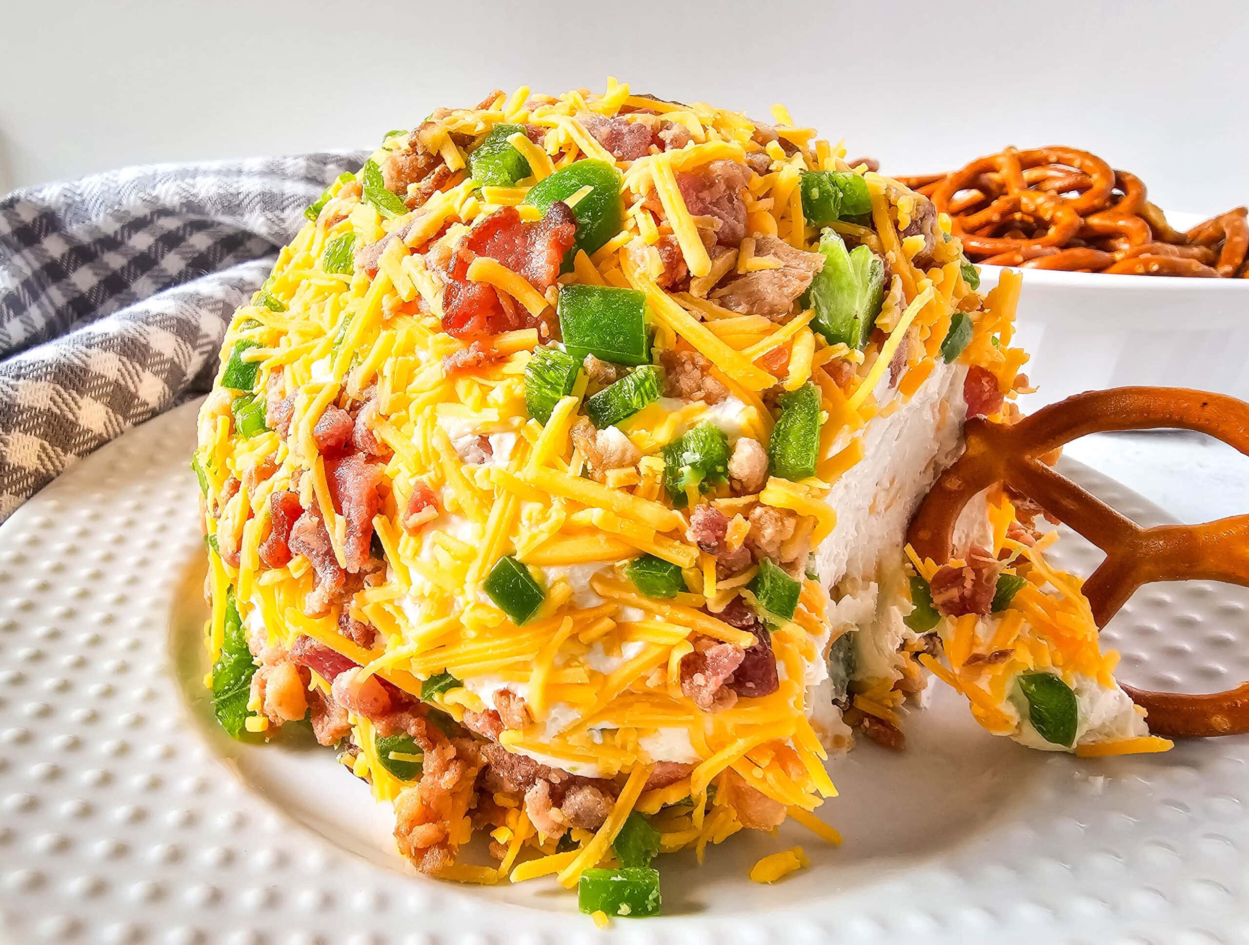 Kick Up the Flavor with This Jalapeno Popper Cheeseball