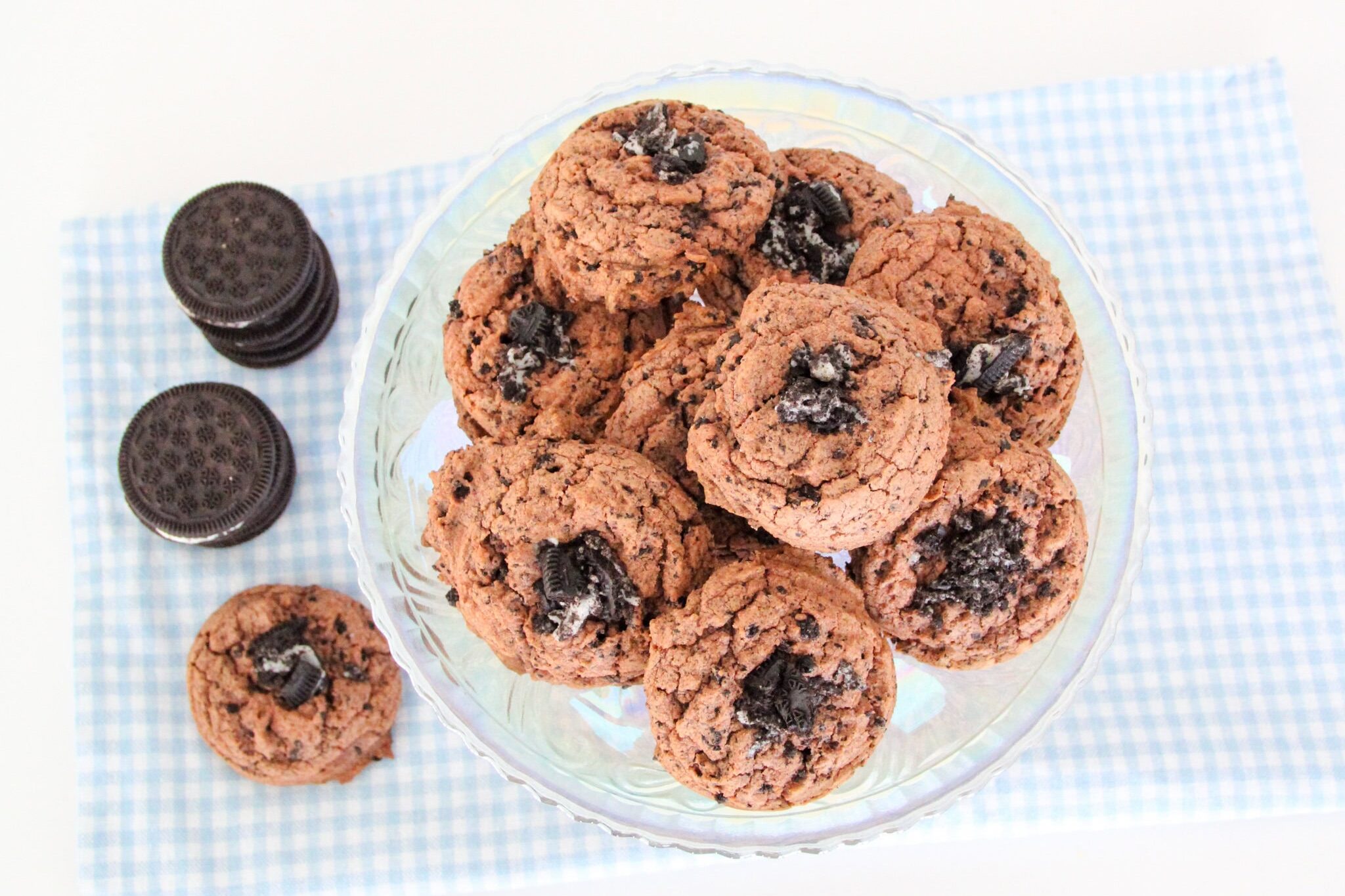 Soft & Chewy Chocolate Oreo Cookies